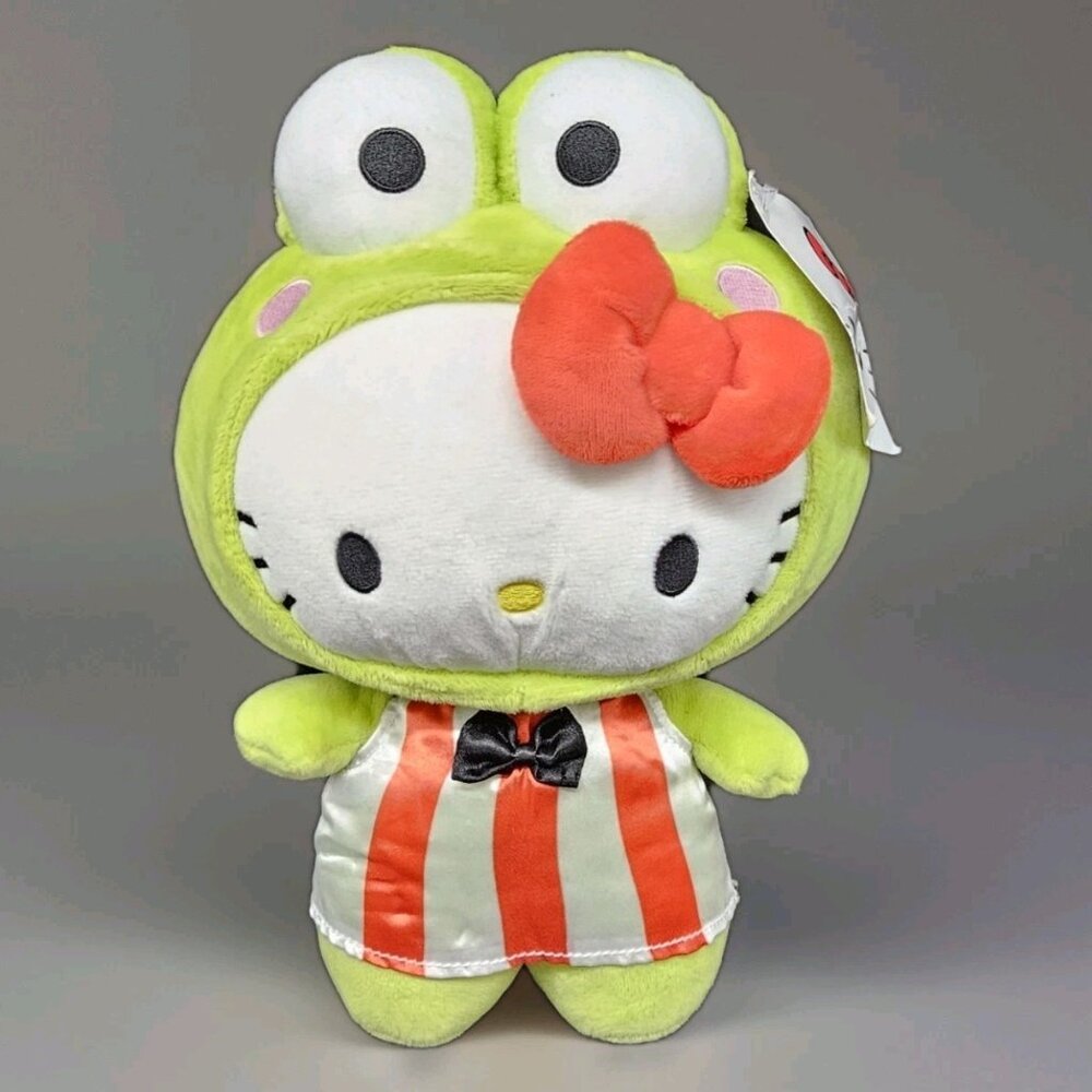 Gund Sanrio Hello Kitty As Keroppi Costume Plush NWT